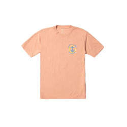 Captain Fin T-Shirt Fun S/S Tee Clay Orange