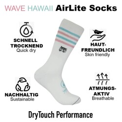 Wave Hawaii AirLite Socks D6