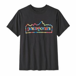 Patagonia Kids Graphic T-Shirt Unity Fritz Ink Black