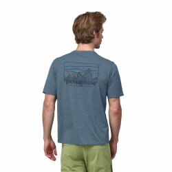 Patagonia Ms Cap Cool Daily Graphic Shirt 73 Skyline...