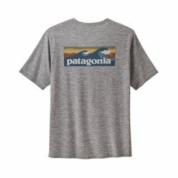 Patagonia Ms Cap Cool Daily Graphic Shirt Waters Boardshort Logo Abalone Blue Feather Grey
