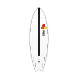 Surfboard CHANNEL ISLANDS X-lite PodMod 6.6 Weiss