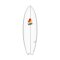 Surfboard CHANNEL ISLANDS X-lite PodMod 6.6 Weiss