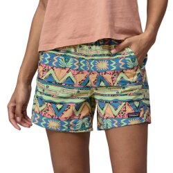 Patagonia Ws Baggies Short-High Hopes Geo: Salamander...