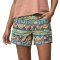 Patagonia Ws Baggies Short-High Hopes Geo: Salamander Green L