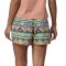 Patagonia Ws Baggies Short-High Hopes Geo: Salamander Green L