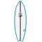 Surfboard CHANNEL ISLANDS X-lite Pod Mod 5.10 blau