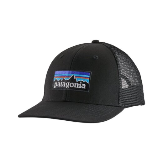 Patagonia P-6 Logo Trucker Hat Black