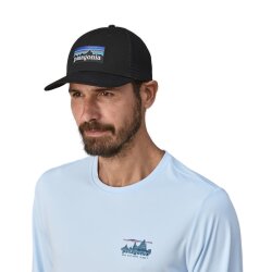 Patagonia P-6 Logo Trucker Hat Black
