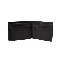 Billabong Dimension Kunstleder Portemonnaie Black Grain