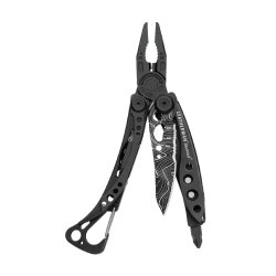 Leatherman Skeletool Taschenmesser Black Topo Blade