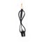 ROAM Surfboard Leash Extra Strong 7.0 Schwarz