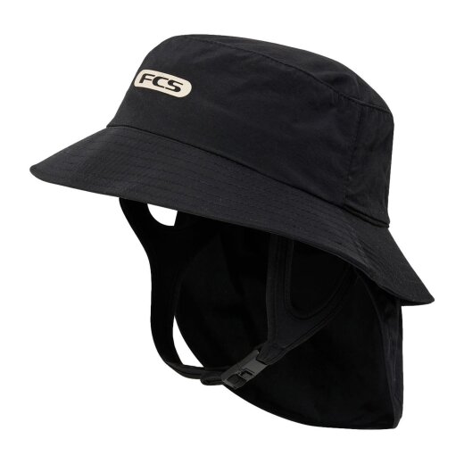 FCS Essential Surf Bucket Hat Black L