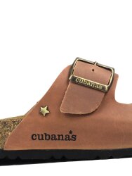 Cubanas Comp 100 Sandalen Camel Brown