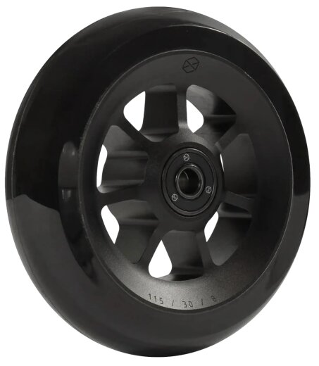 Native Profile Stunt Scooter Rollen 2Stk (115mm, Schwarz)