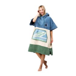 Wave Hawaii Poncho Curitiba Handtuch Umkleide