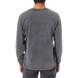 Katin Base Long Sleeve Tee Black Sand Wash