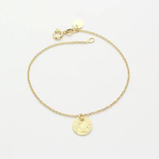 Jewelberry Armband Smal Shell vergoldet