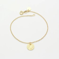 Jewelberry Armband Small Shell vergoldet