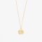 Jewelberry Kette Small Coral Leaf vergoldet