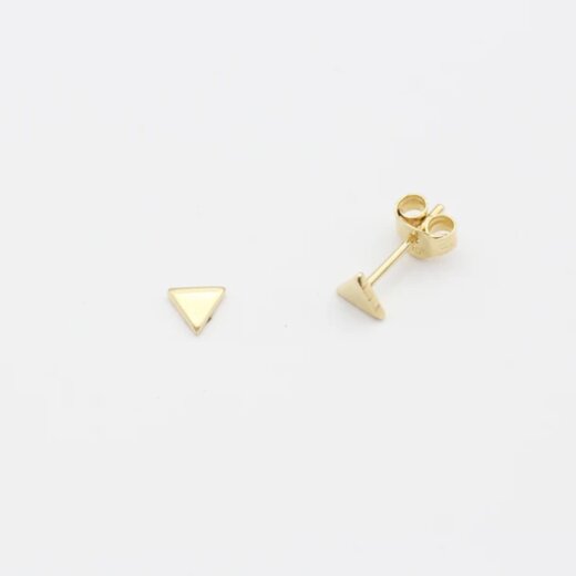 Jewelberry Stecker Tiny Triangel vergoldet