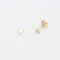 Jewelberry Stecker Tiny Triangel vergoldet