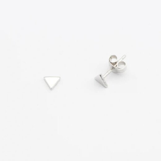 Jewelberry Stecker Tiny Triangel Silber