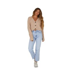Salty Crew Lighthouse Cardigan Oatmeal