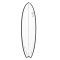 Surfboard TORQ Epoxy TET 6.6 MOD Fish Checkers