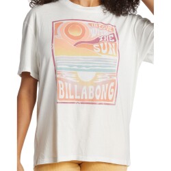 Billabong T-Shirt With the Sun Salt Crystal