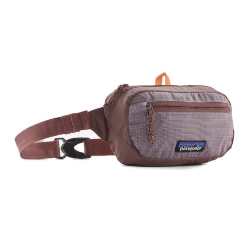 Patagonia Ultralight Black Hole Mini Hip Pack Patchwork Dulse Mauve