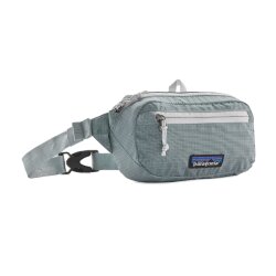 Patagonia Ultralight Black Hole Mini Hip Pack Patchwork Thermal Blue