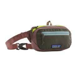 Patagonia Ultralight Black Hole Mini Hip Pack Patchwork Pine Needle Green