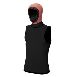 Mystic Neoprene Top with Hood Black 3/2mm