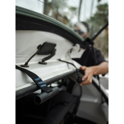 Devoted Premium Three Door Car Soft Roof Rack Black