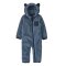 Patagonia Baby Furry Friends Bunting Utility Blue