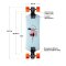 Loaded Tangent 35.75" Longboard Komplettboard (inkl. Caguama)