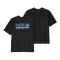 Patagonia Ms Boardshort Logo Pocket Responsibill Tee Ink Black