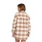 Roxy Check The Swell Hemdjacke Parchment Paradise Plaid