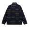 Billabong Boundary Mock Neck Fleece Pullover Navy