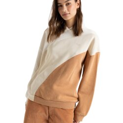 Roxy Waving Heart Hoodie Parchment