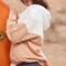 Roxy Waving Heart Hoodie Parchment