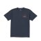 Captain Fin T-Shirt Slick Slide Logo Midnight Navy M