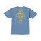 Captain Fin T-Shirt Cap Fish House Vintage Blue