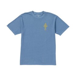 Captain Fin T-Shirt Cap Fish House Vintage Blue M