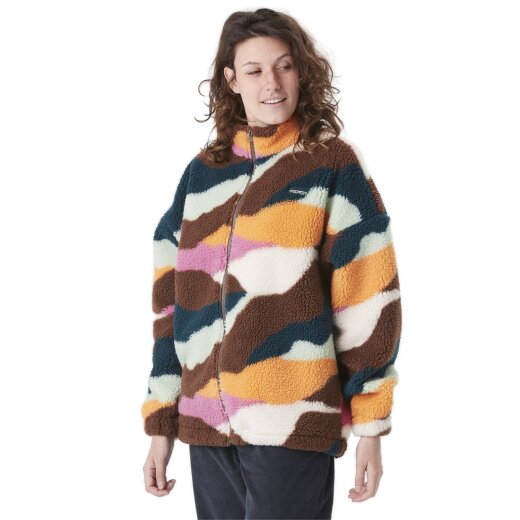 Picture Organic Clothing Gypsi Zip Fleece Strates Print