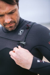 C-Skins NuWave Session 5/4 Frontzip Neoprenanzug Black/Charcoal