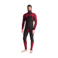 C-Skins NuWave Wired+ Hooded Steamer 6/5 Neoprenanzug Black