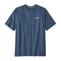 Patagonia Ms P-6 Logo Responsible Tee Utility Blue L