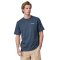 Patagonia Ms P-6 Logo Responsible Tee Utility Blue L